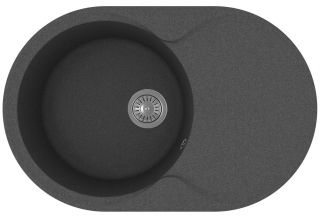 Кухонная мойка Florentina Лацио 780 чёрный